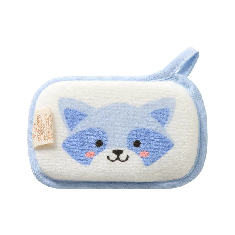 Cute Kids Bath Mitt Gentle Soft Touch
