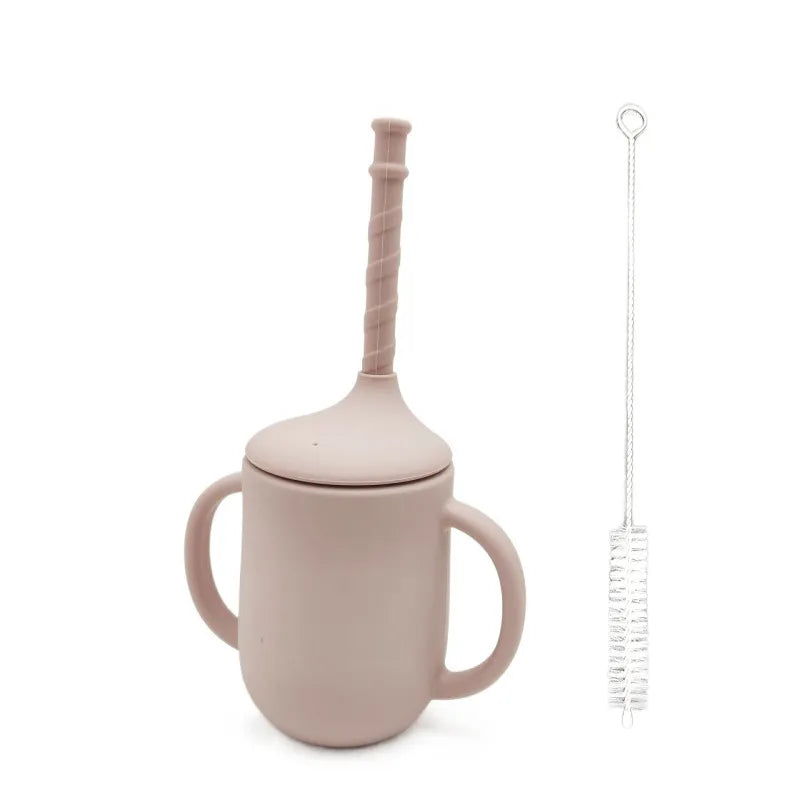 Easy Grip Toddler Sippy Cup with Straw and Lids
