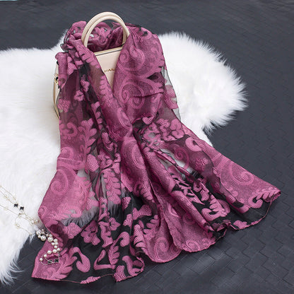 Beautiful Soft Floral Scarf
