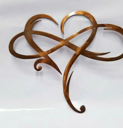 Beautiful Iron Heart Wall Art