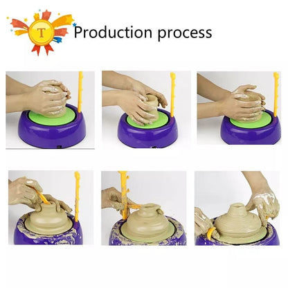 Fun Clay Modeling Kit for Kids DIY Pottery Set