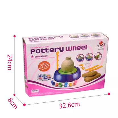Fun Clay Modeling Kit for Kids DIY Pottery Set