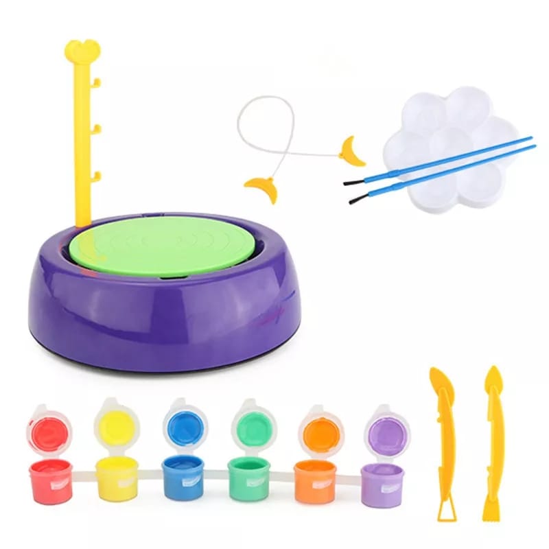 Fun Clay Modeling Kit for Kids DIY Pottery Set