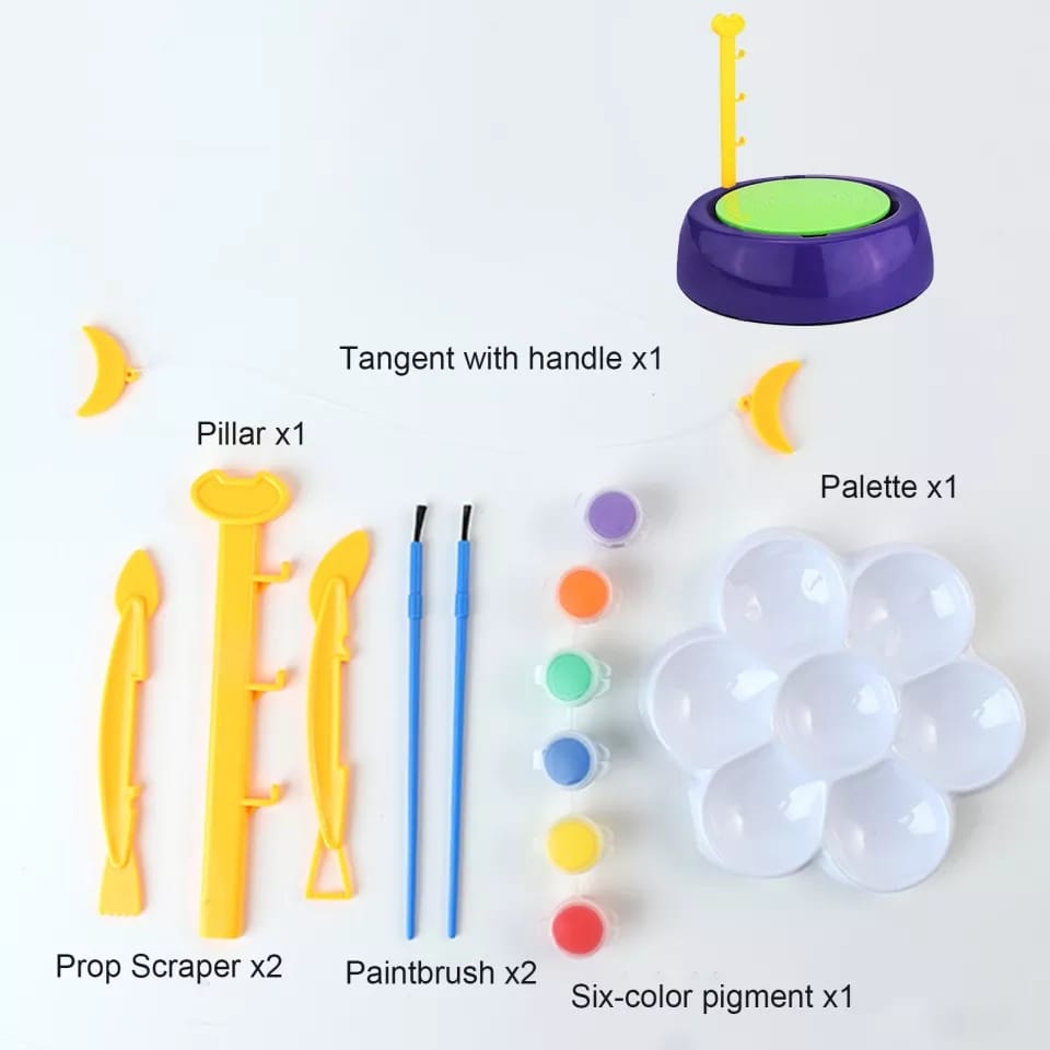 Fun Clay Modeling Kit for Kids DIY Pottery Set