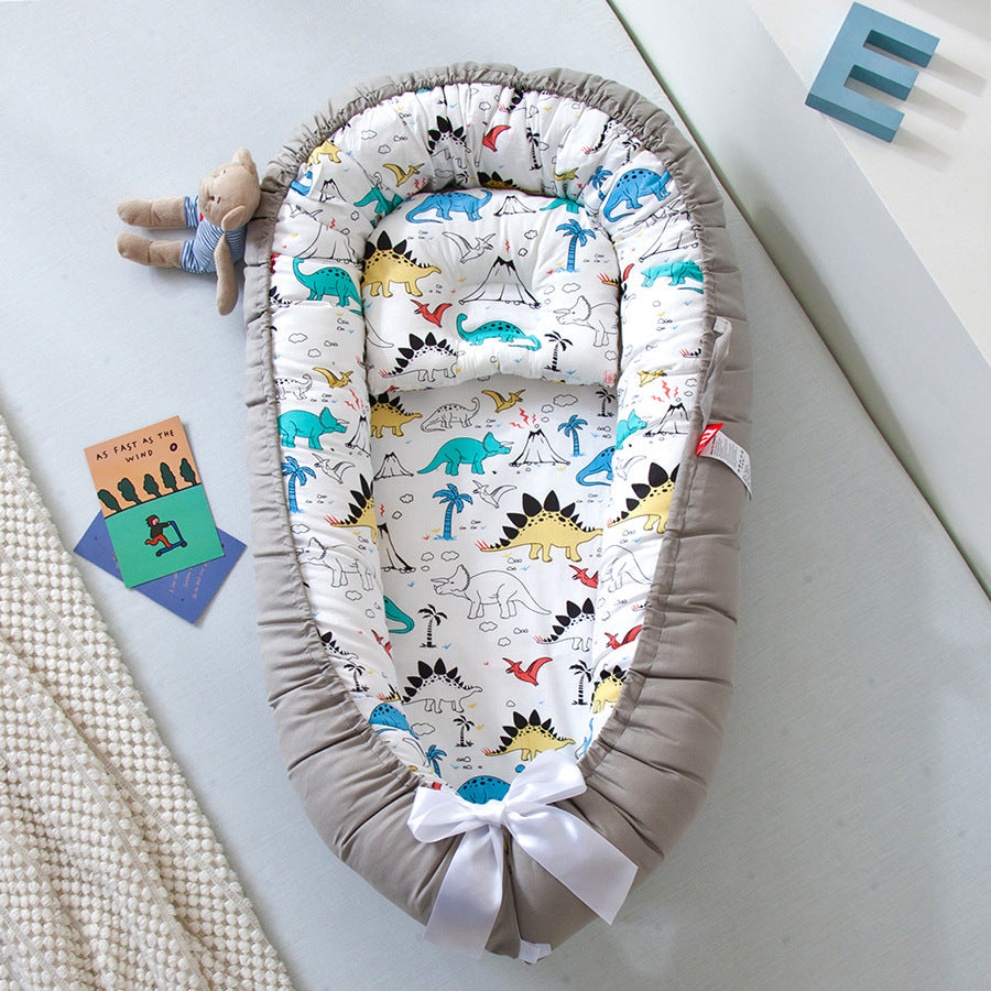 Compact Folding Baby Crib for Home and Travel