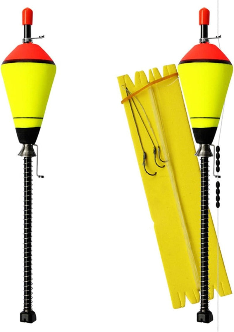 Precise Auto Fishing Float with Durable Carbon Rod