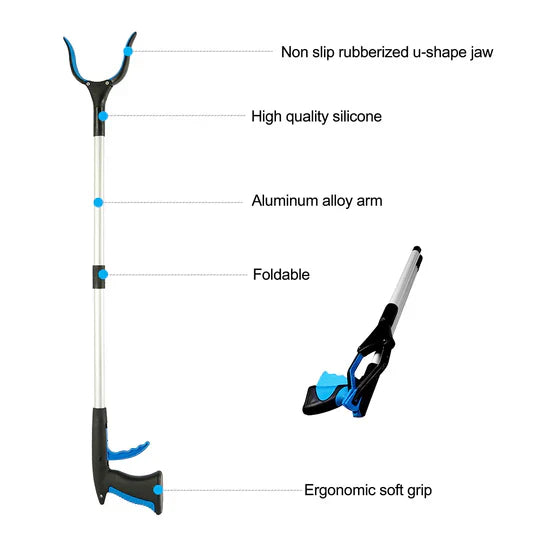 Compact Flexible Retrieval Stick for Small Areas