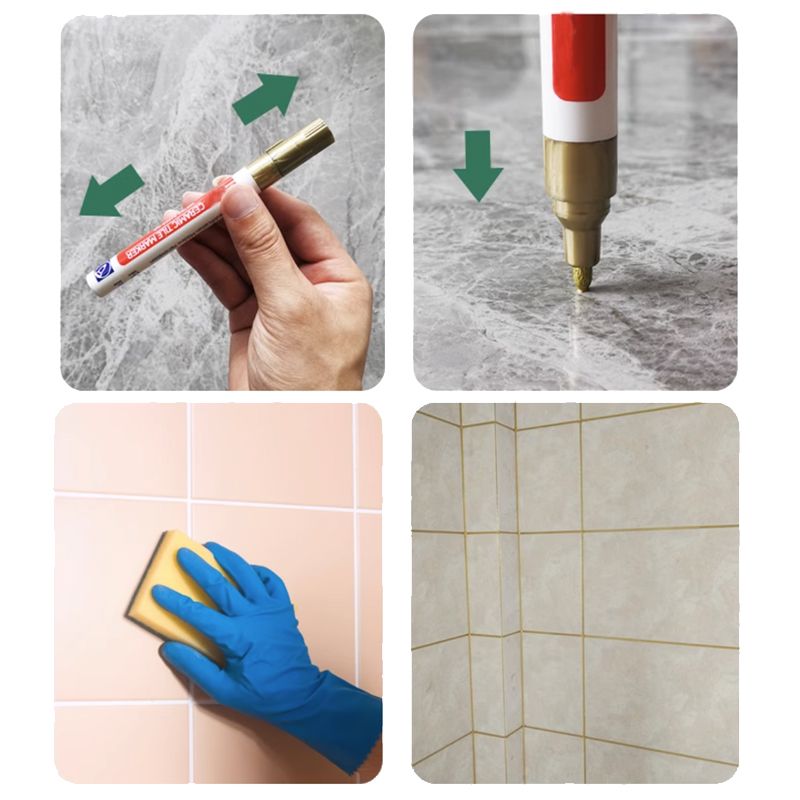 Easy Clean Grout Marker Pen for Tile Floors