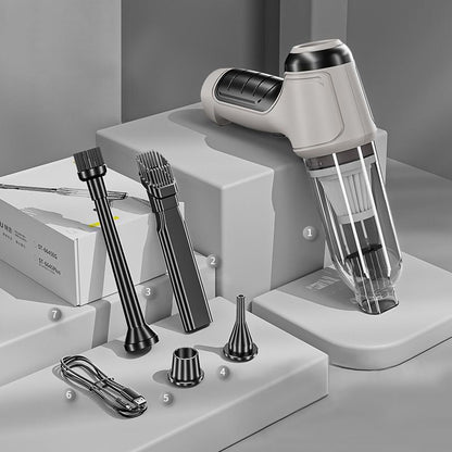 Compact Auto Vacuum High Power Rechargeable Handheld - Luxicro