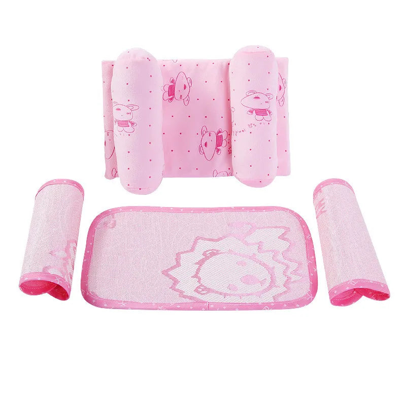 Breathable Infant Head Support Pillow Set