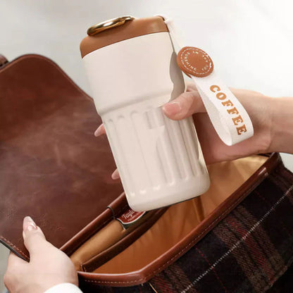 Thermal Travel Coffee Mug with Temperature Control