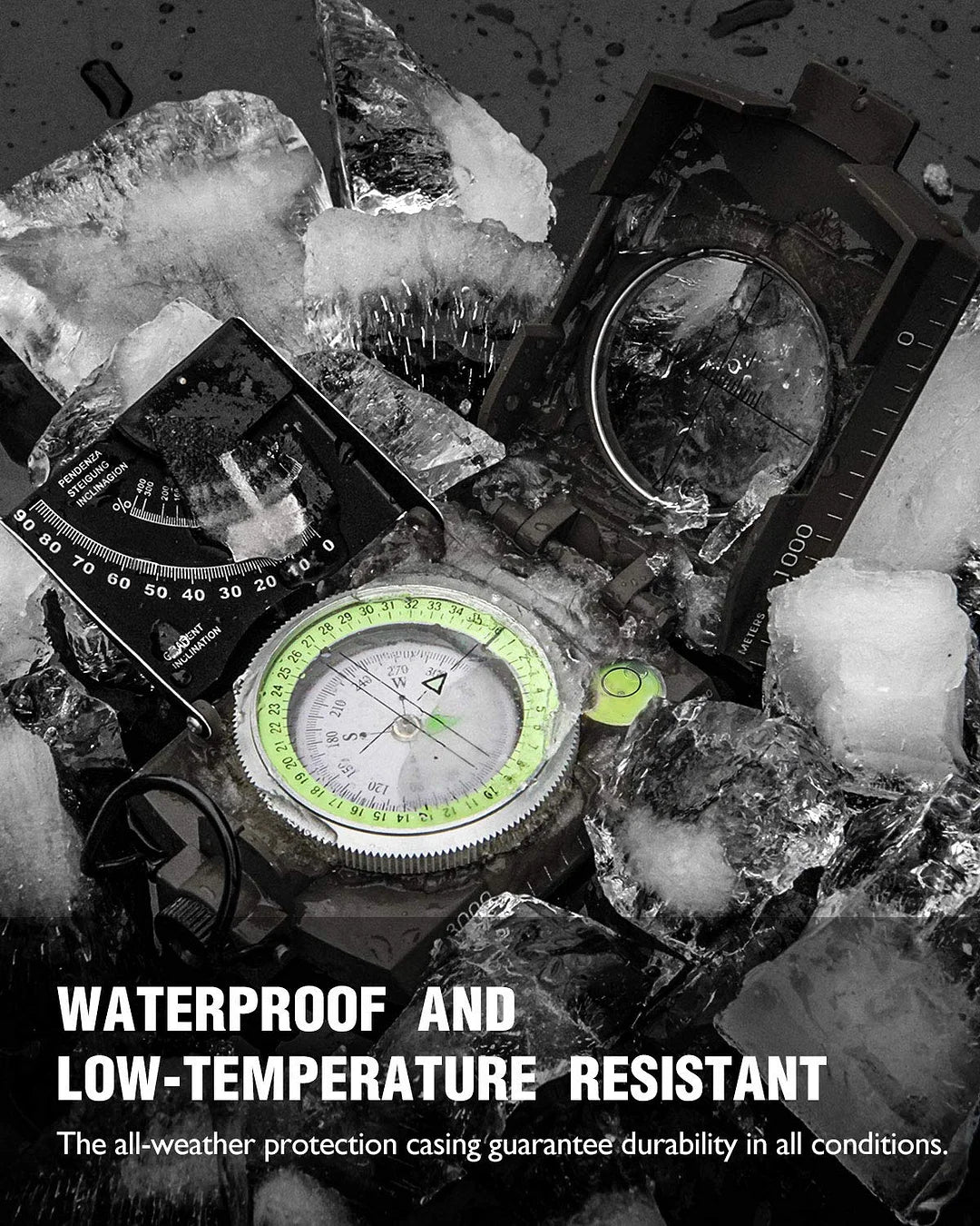 Outdoor Navigation Compass for Hiking Camping