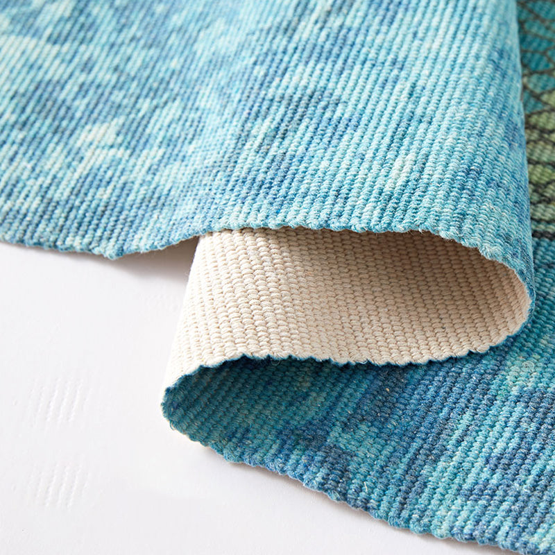 Soft Kids Play Carpet Blue Fish Design - Luxicro
