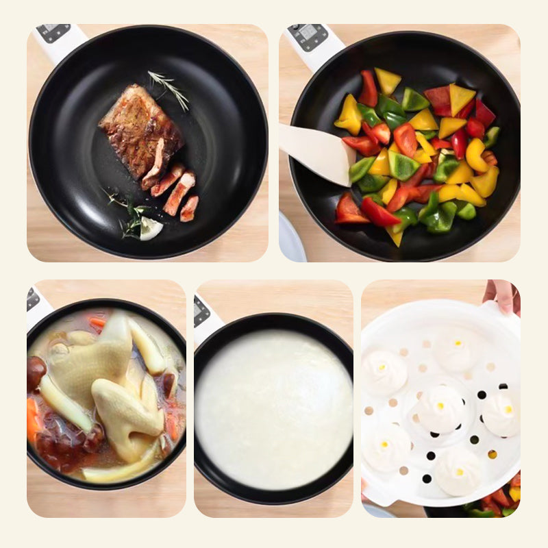 Easy Clean Non Stick Stainless Steel Frying Pan
