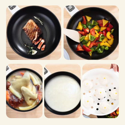 Easy Clean Non Stick Stainless Steel Frying Pan