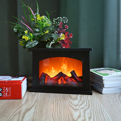 Cozy Flame Electric Fire Lamp