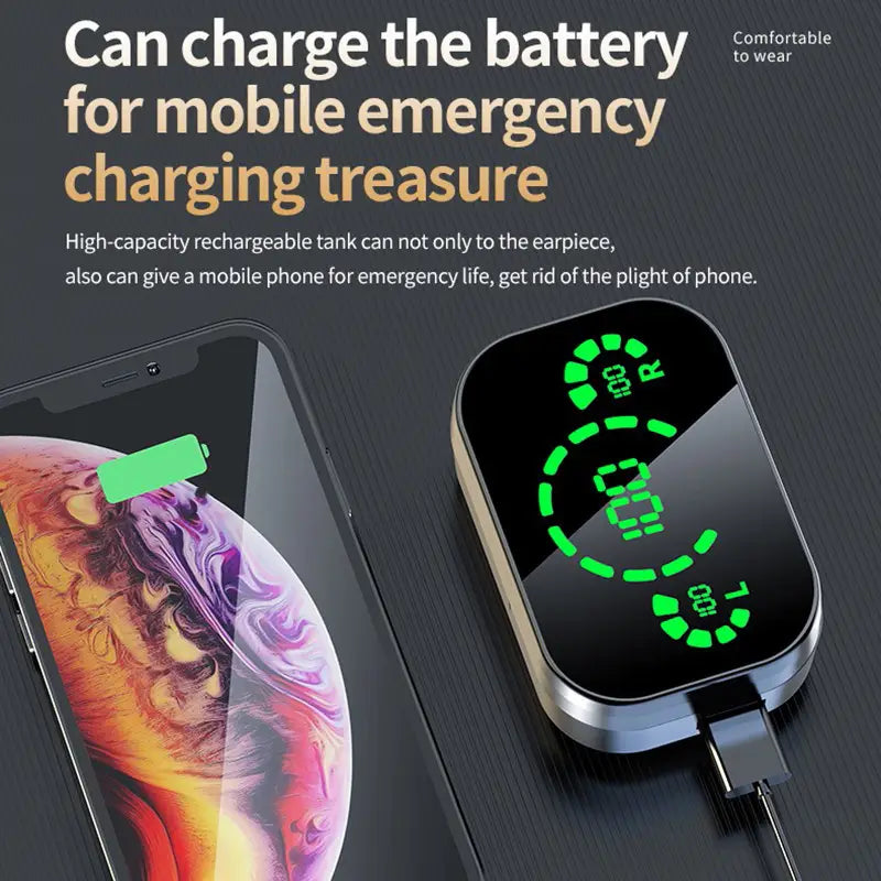 Wireless Sport Earbuds with Long Lasting Battery Case