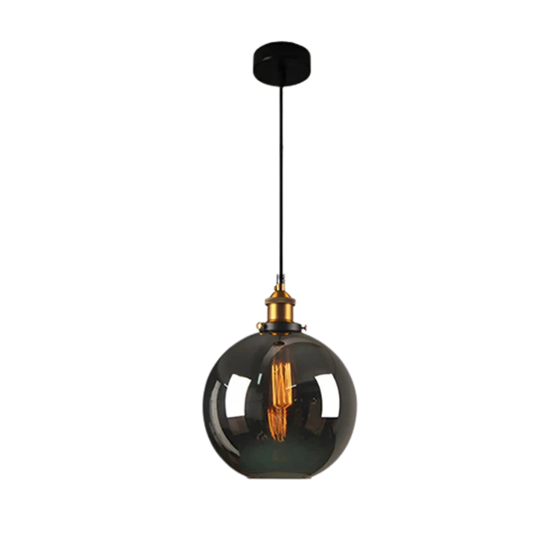 Elegant Hanging Glass Ceiling Light