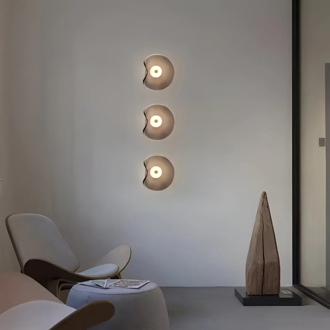 Modern Circular Glass Wall Lamp