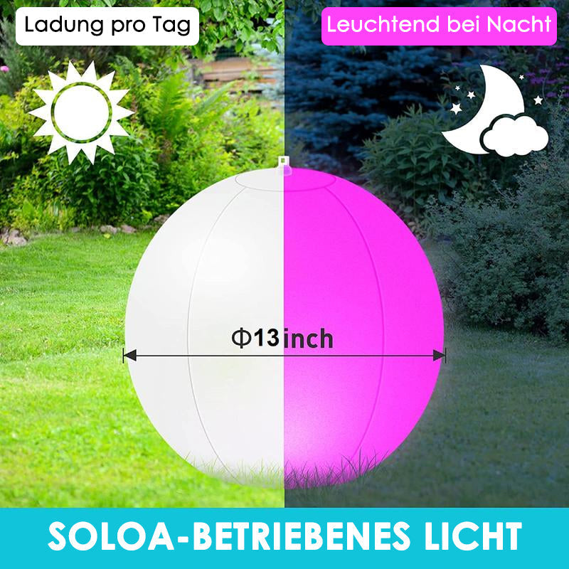 Colorful LED Water Globe Lamp
