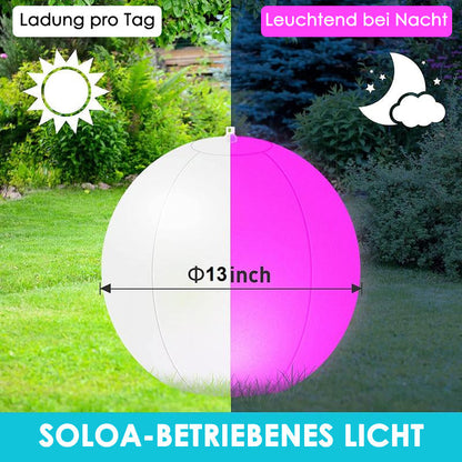 Colorful LED Water Globe Lamp