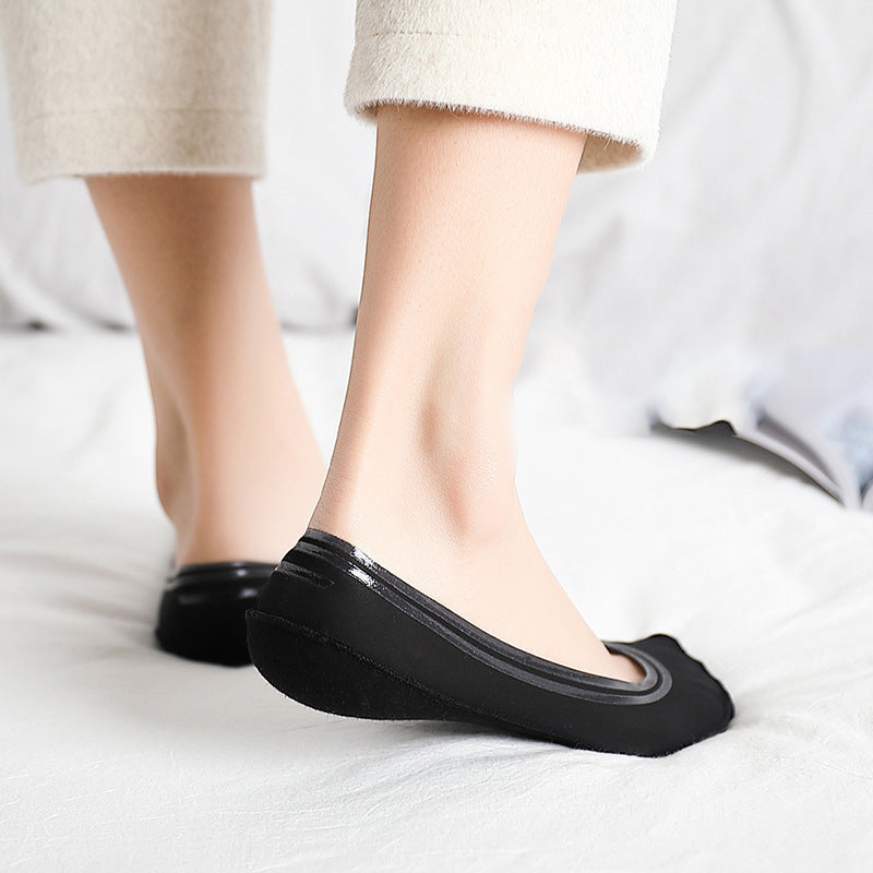 Anti Slip Clear Ankle Socks