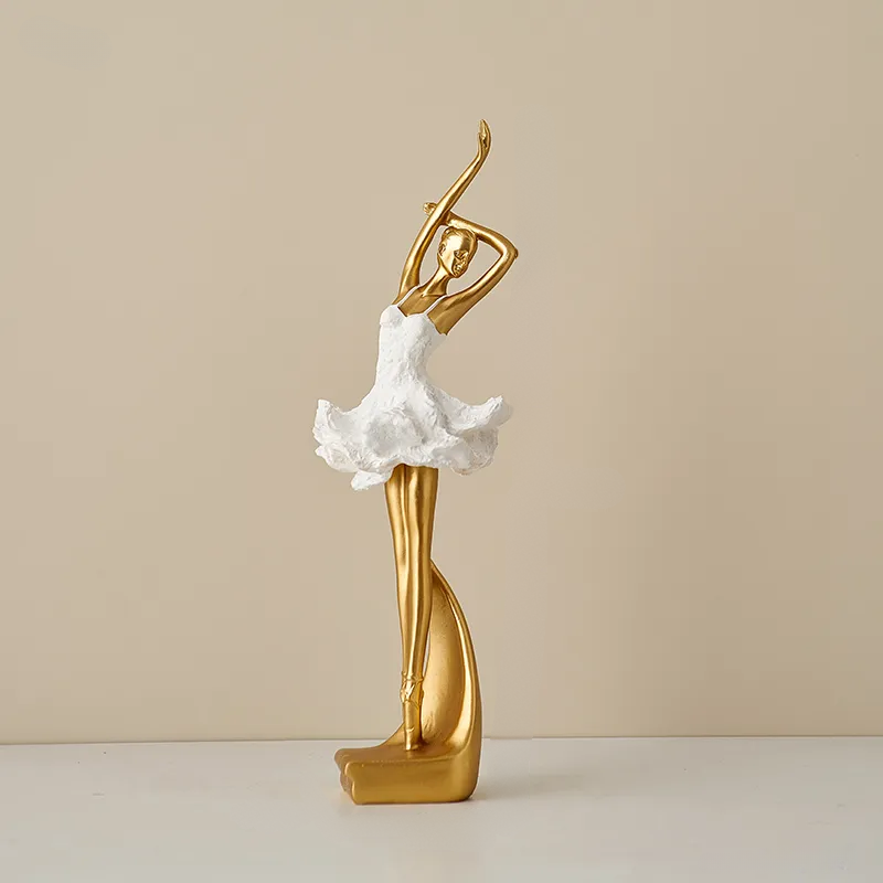 Beautiful Ballerina Figure Desk Ornament