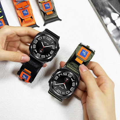 Stylish Nylon Strap For Samsung Watch 7 Ultra