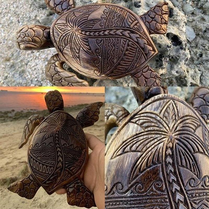 Ocean Turtle Ceramic Table Decoration