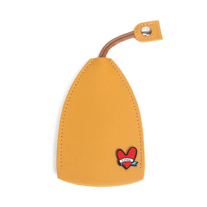 Vibrant Fruit Pattern Key Pouch
