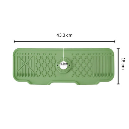 Blue Non Slip Kitchen Sink Mat