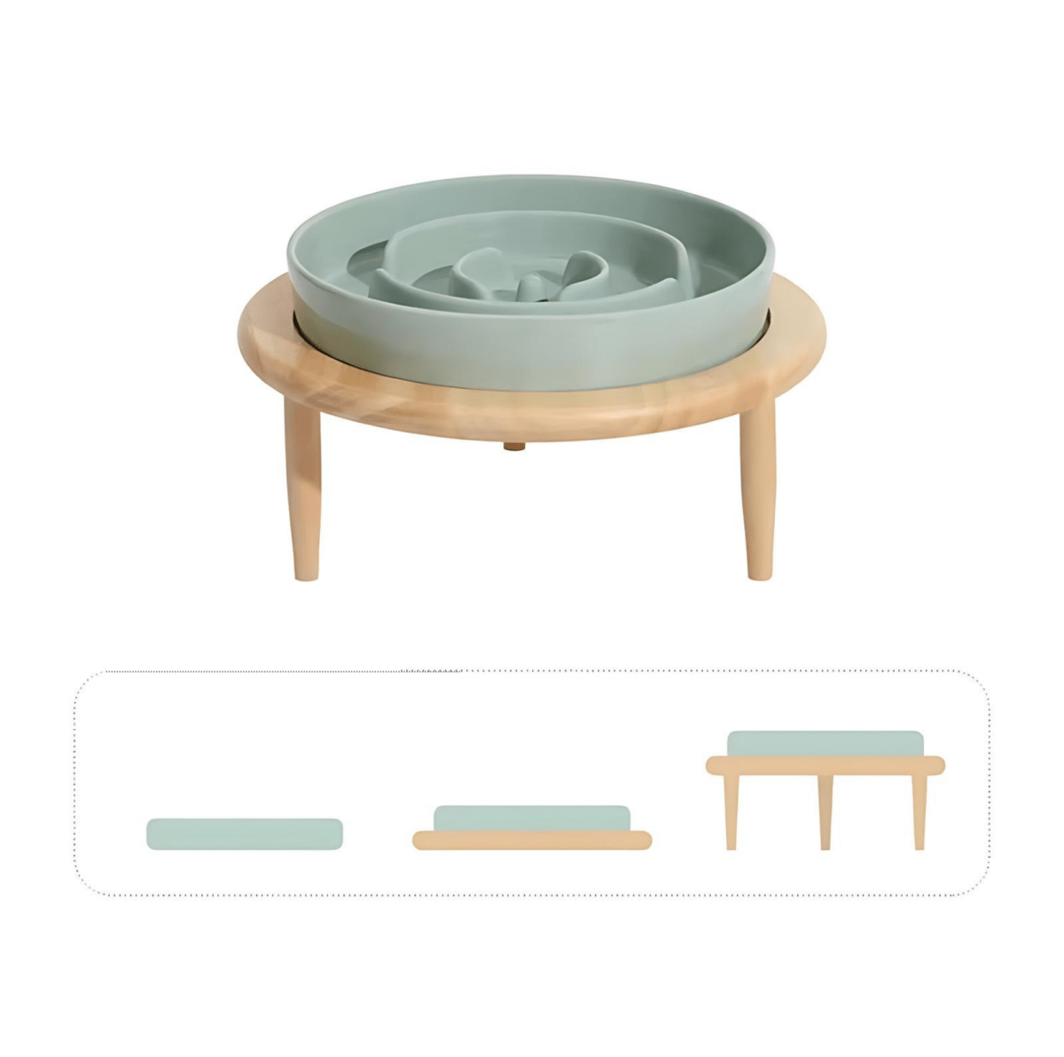 Pet Slow Eating Bowl for Dogs and Cats