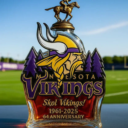 NFL Vikings Collectible Whiskey Decanter
