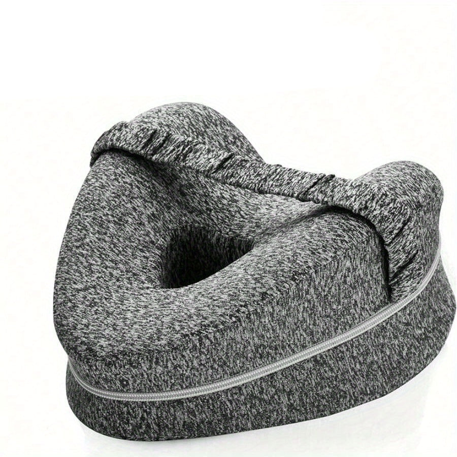 Contoured Body Pillow for Side Sleepers - Memory Foam Leg Pillow - Luxicro
