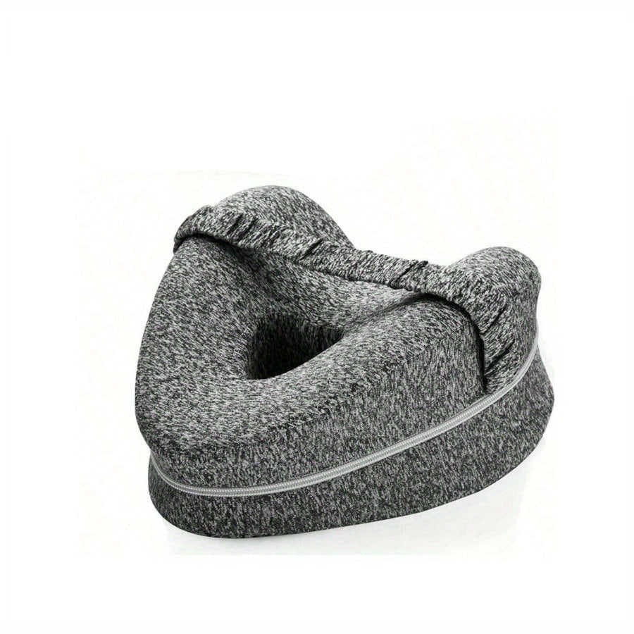 Contoured Body Pillow for Side Sleepers - Memory Foam Leg Pillow