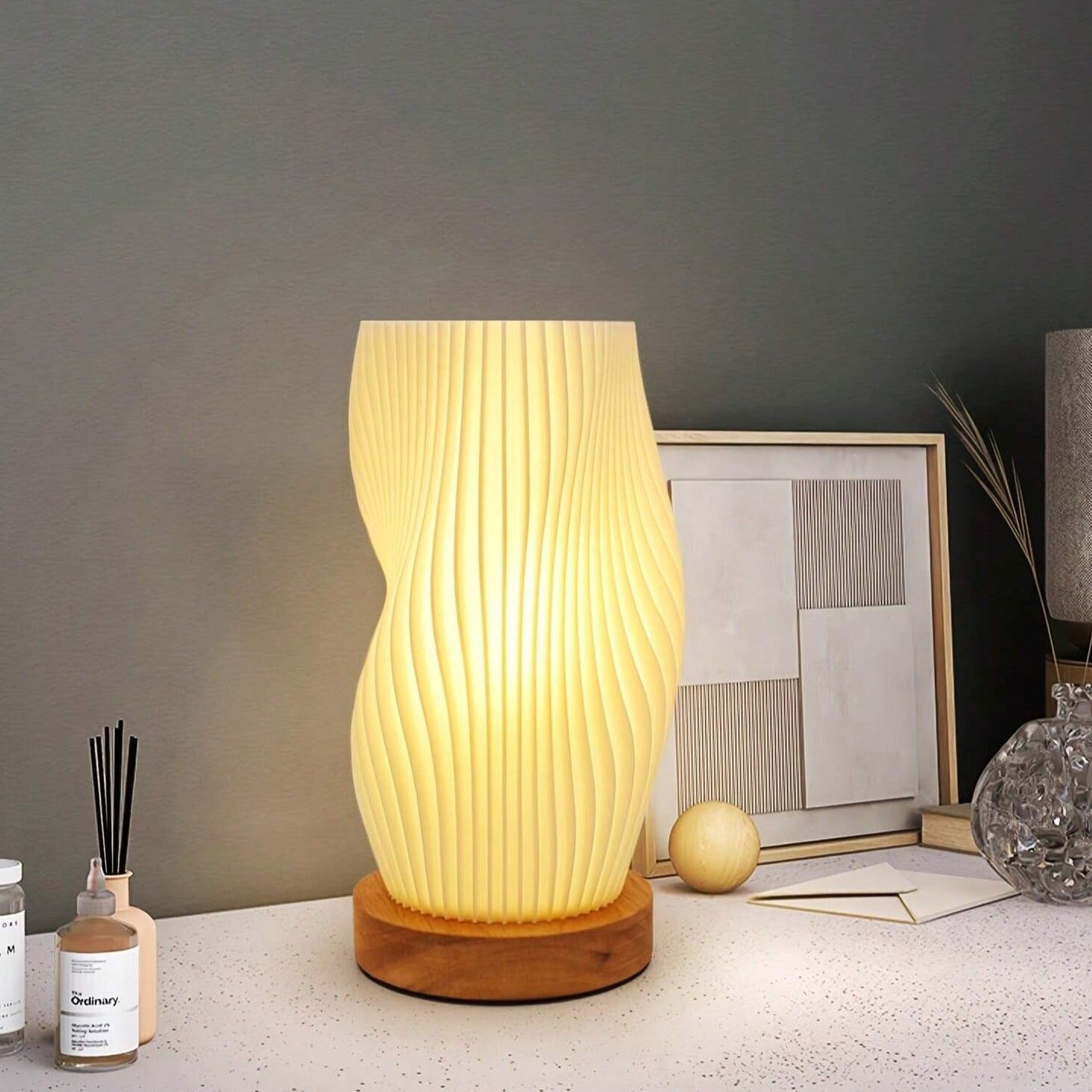 Stylish Round Soft Table Light