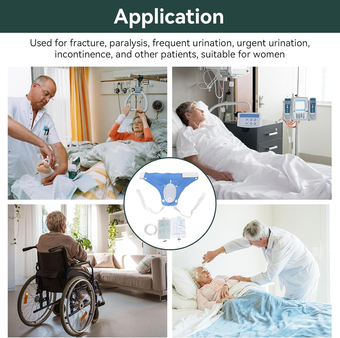 Portable Reusable Medical Urine Drainage Bag - Luxicro