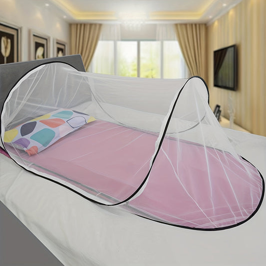 Compact Travel Mosquito Net with Zipper Closure - Luxicro