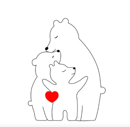 Customizable Cute Bear Collectible Figures