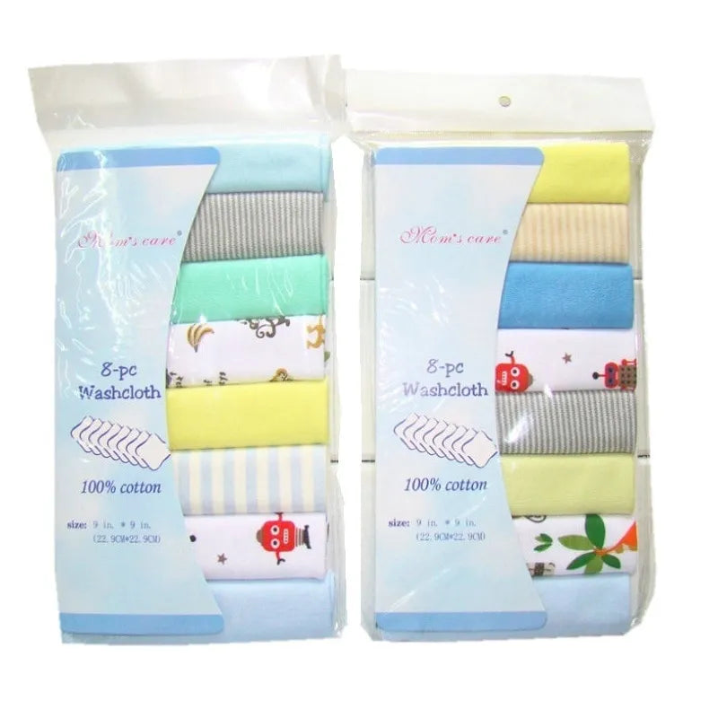 Soft Baby Gentle Face Cloths Set - Luxicro