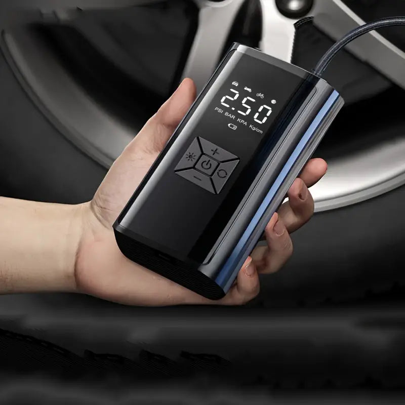 Compact Air Pump Tire Inflator - Luxicro