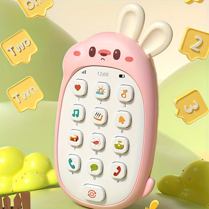 Baby Music Phone Toy with Lights and Sounds