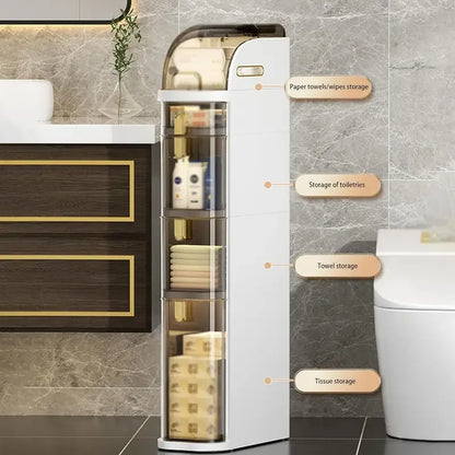 Space Saving Bathroom Storage Trolley