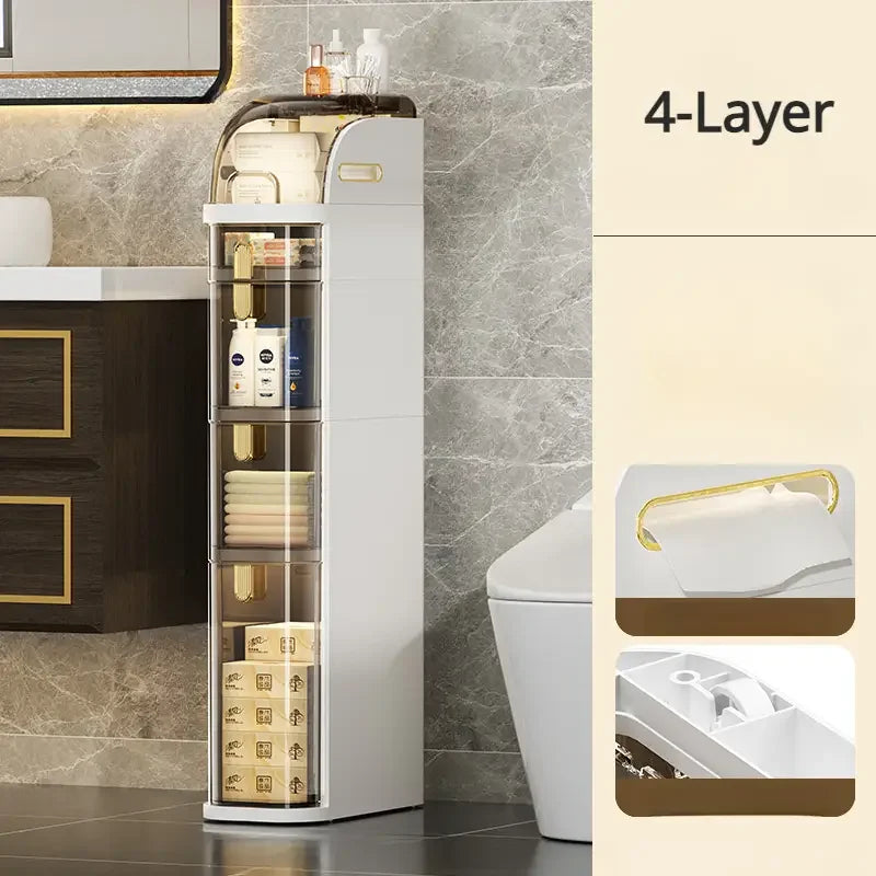 Space Saving Bathroom Storage Trolley