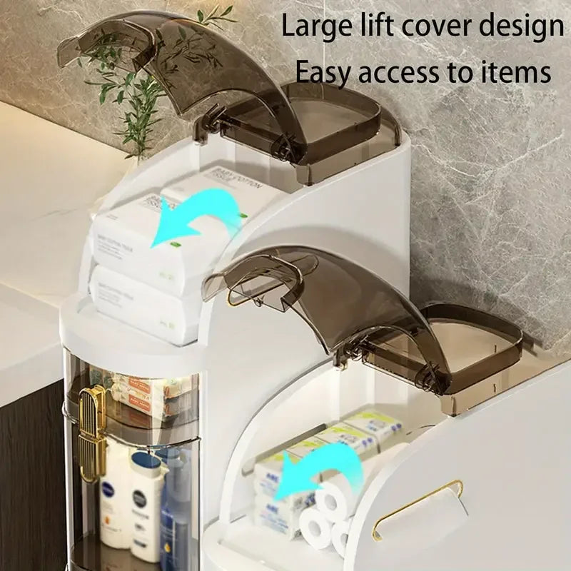 Space Saving Bathroom Storage Trolley