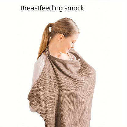 Cozy Nursing Blanket - Gentle Cotton Cover for Moms