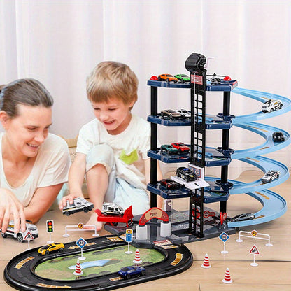 Ultimate 3D Fire Station Playset with Trucks and Accessories