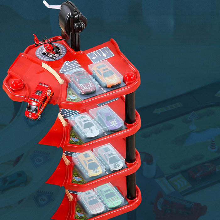 Ultimate 3D Fire Station Playset with Trucks and Accessories
