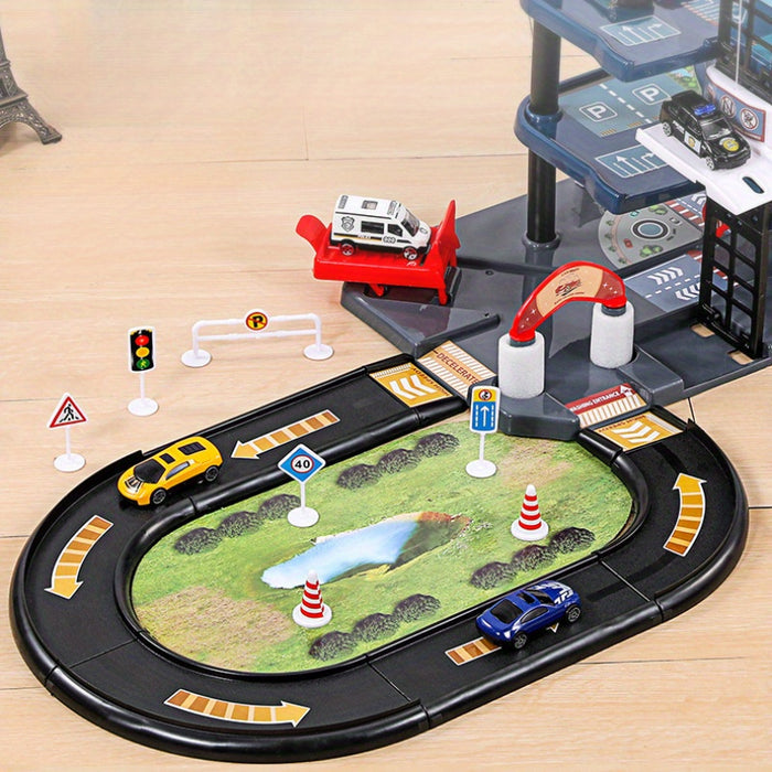 Ultimate 3D Fire Station Playset with Trucks and Accessories
