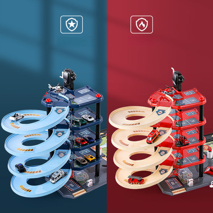 Ultimate 3D Fire Station Playset with Trucks and Accessories